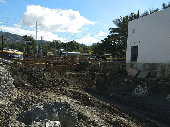 菲律宾Iligan 20MW [Net] Steam Turbine Genset Project海上取排水管线工程项目首批人员到达施工现场进行准备工作