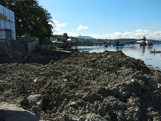 菲律宾Iligan 20MW [Net] Steam Turbine Genset Project海上取排水管线工程项目首批人员到达施工现场进行准备工作