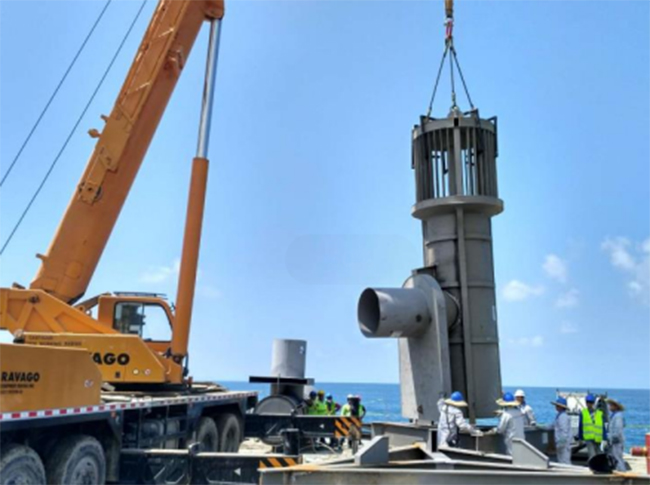 菲律宾海上排水管线工程进展顺利 菲律宾海上排水管线工程进展顺利