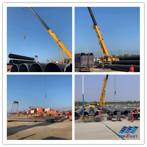 曹妃甸工业区入海排污口工程施工项目举行开工典礼