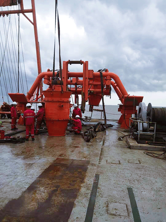 祝贺月东油田海底电缆裸露治理项目中标并顺利开工