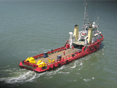 中海油JZ9-3油田海缆铺设项目（2009年）