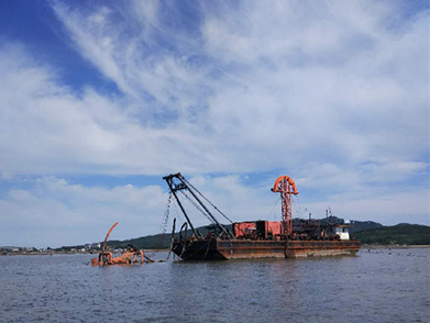 葫芦岛海底光缆铺设项目（2017年--天津宏利海洋工程有限公司）
