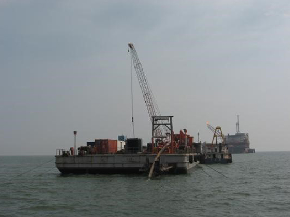 锦州9-3油田海底管后挖沟项目 （2009年--中海油）