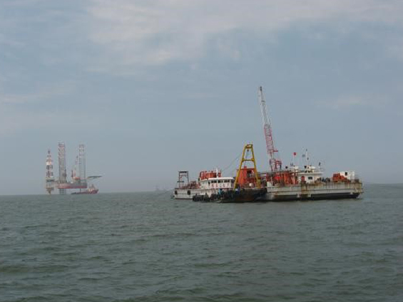 锦州9-3油田海底管后挖沟项目 （2009年--中海油）