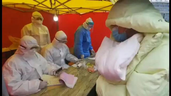 天津滨海新区启动全员核酸检测 天津滨海新区启动全员核酸检测