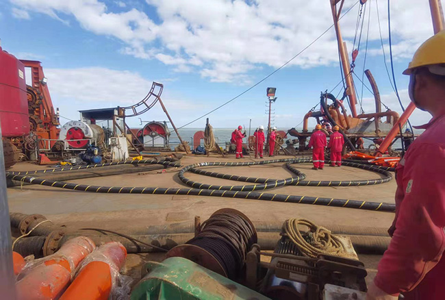 祝贺江苏如东H5 35KV海缆敷设工程项目完工