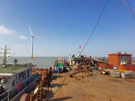 江苏如东H5 35KV海缆维修项目（2021年--亨通海工）