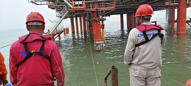 埕海1-1平台海管海缆铺设项目顺利完工！