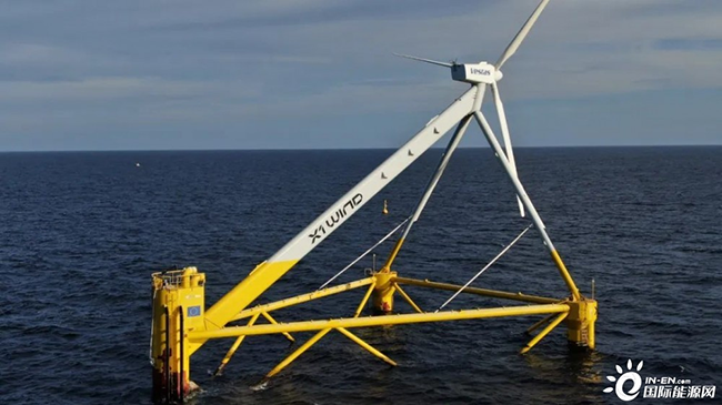 西班牙颠覆性浮式风机！并网发电了