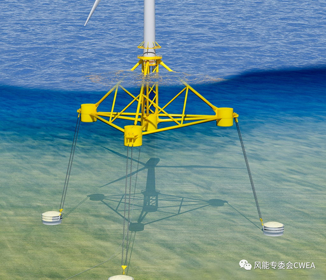图说丨全球首个张力腿漂浮式海上风电基础下水 图说丨全球首个张力腿漂浮式海上风电基础下水