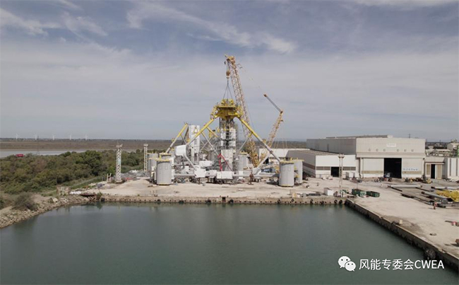 图说丨全球首个张力腿漂浮式海上风电基础下水 图说丨全球首个张力腿漂浮式海上风电基础下水