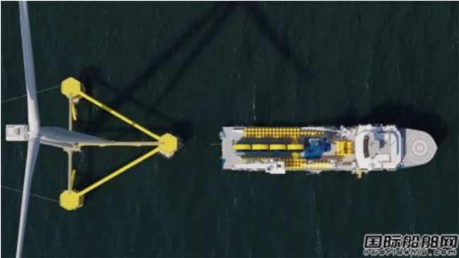 NOV推出新型浮式风电安装船概念