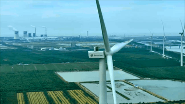 全球最大功率海上风机成功并网