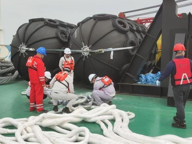 双“舰”合璧！港航局实现海上风电全流程自主化施工