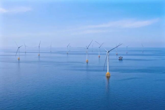 挺进深蓝！我国水深最深海上风电项目全容量并网