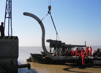 大港油田埕海4X1海底管线铺设项目（2007年--中石油）