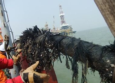 美国洛克石油赵东油田海缆修复项目（2012年--洛克石油）