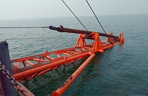 原渤西弃置海管高沙岭区海管回收项目顺利完工！