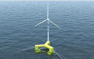 可抗17级台风！全球首台抗台风型漂浮式海上风电机组下线