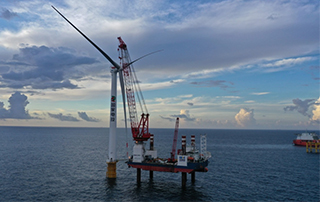 刷新全国最重单桩纪录！海上风电建设取得新进展