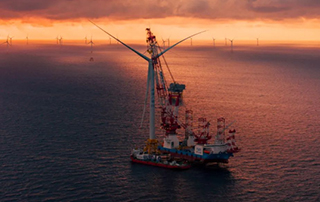 百万千瓦级海上风电项目，首台14MW风机吊装！