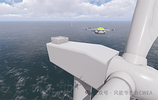 欧洲海上风电场测试AI货运无人机