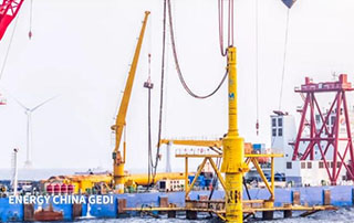 三峡阳江青洲五、七海上风电场项目162套风机基础钢管桩施工圆满完成！