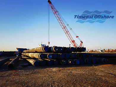 冀东南堡1-29储气库先导试验地面工程注采集输管道项目铺管船施工项目（2022年--中石油）