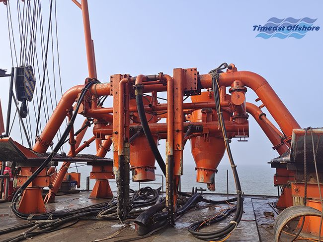 冀东油田NP1-1D及其辖区节能低碳示范区建设工程 海底管线后挖沟施工项目顺利完工