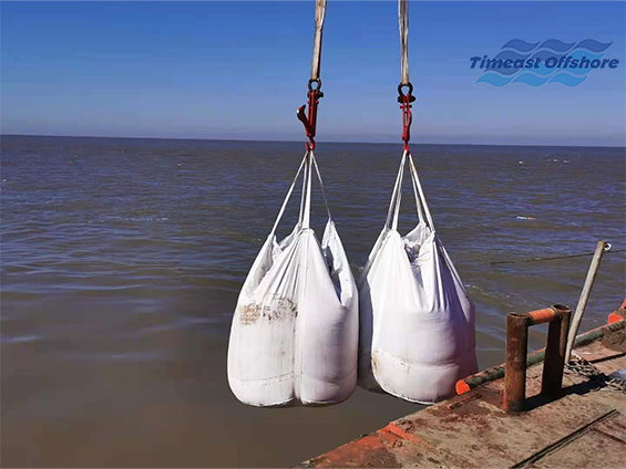 月东油田海底管道裸露、悬空治理项目（2021年--天时集团）