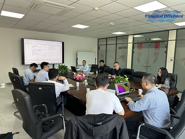 中交第三航务工程局莅临我司洽谈国际项目合作