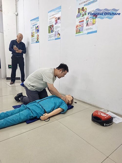 “救” 在关键时刻！天易海工开展 CPR AED 急救资格认证培训